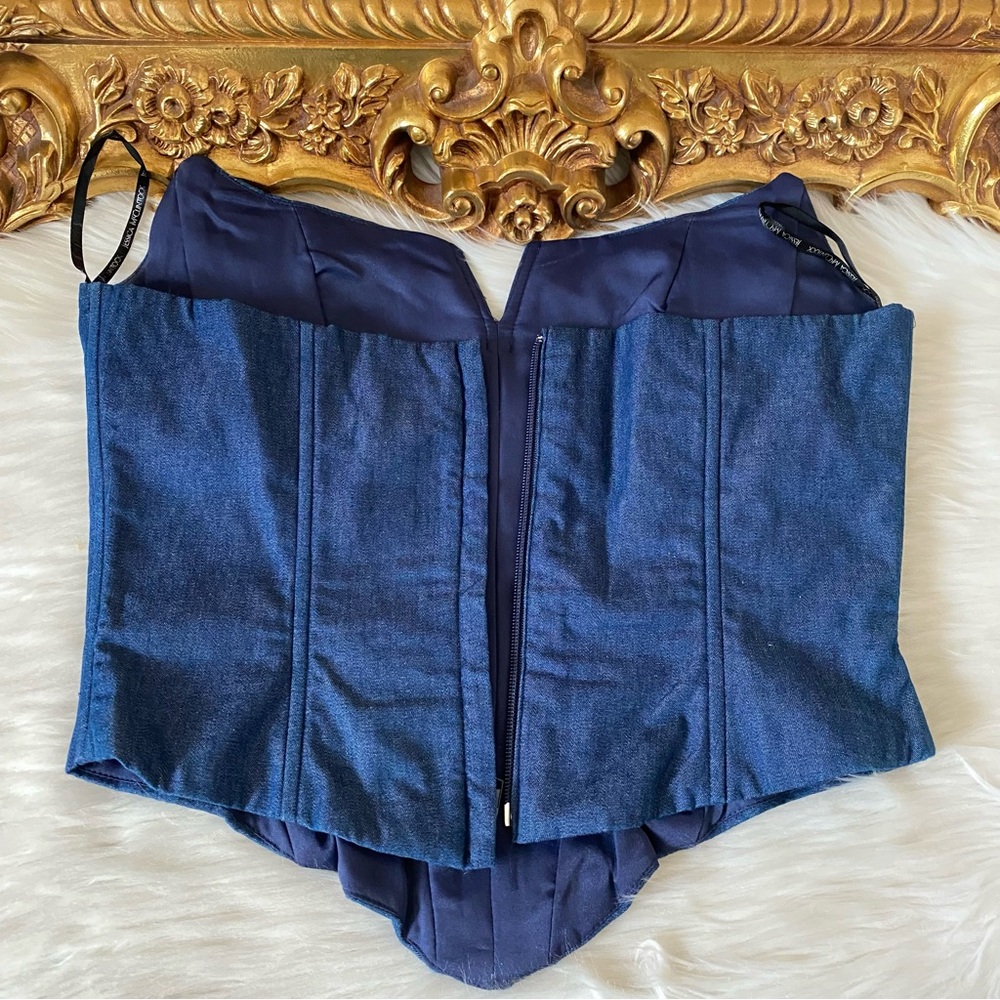 Jessica McClintock For Gunne Sax Millenium 2000 Vintage Corset Skirt Set - Picture 7 of 16